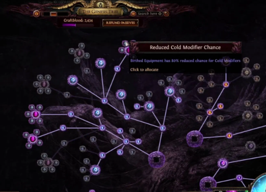 poe 3.27 Genesis Tree